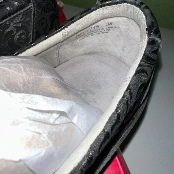 Alegria Deliah Navy Swish Nurse Comfort shoes -- 38 NWT - Picture 4 of 4